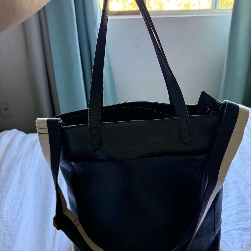 Madewell medium ziptop medium transport tote